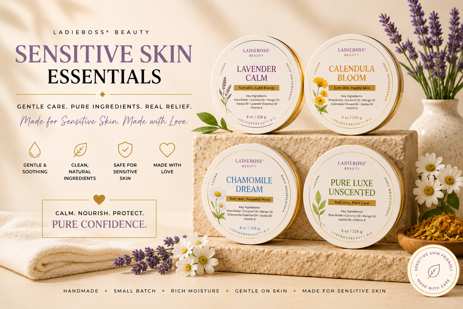 🌿 Sensitive Skin Essentials