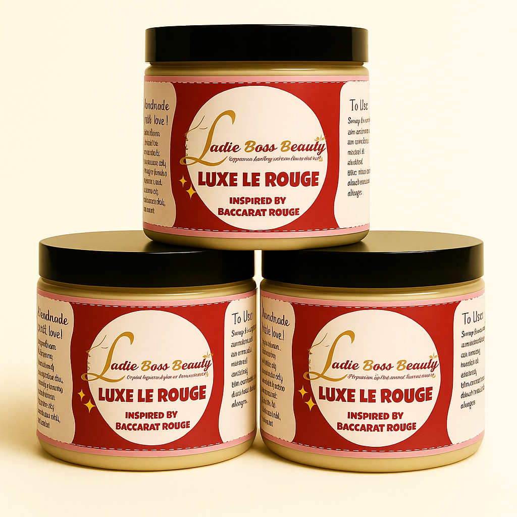 ✨ Luxe Le Rouge Body Butter - Inspired by Maison Francis Baccarat Rouge 540