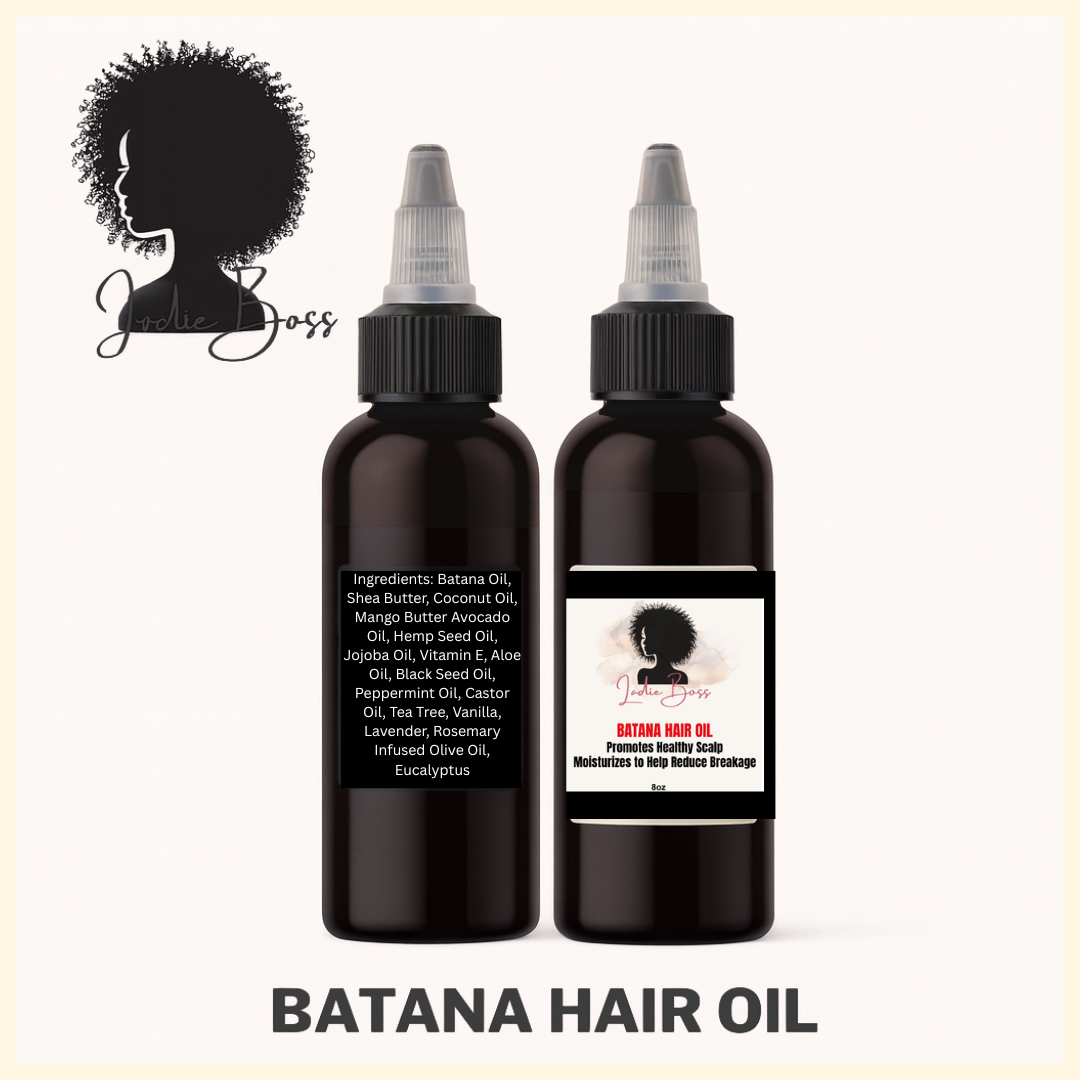 🌿 Batana Growth & Repair Hair Oil – Black Seed, Castor & Rosemary