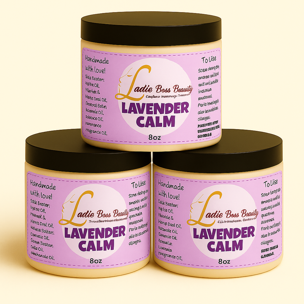 💜 Lavender Calm Whipped Body Butter – Soothing Relief for Sensitive Skin