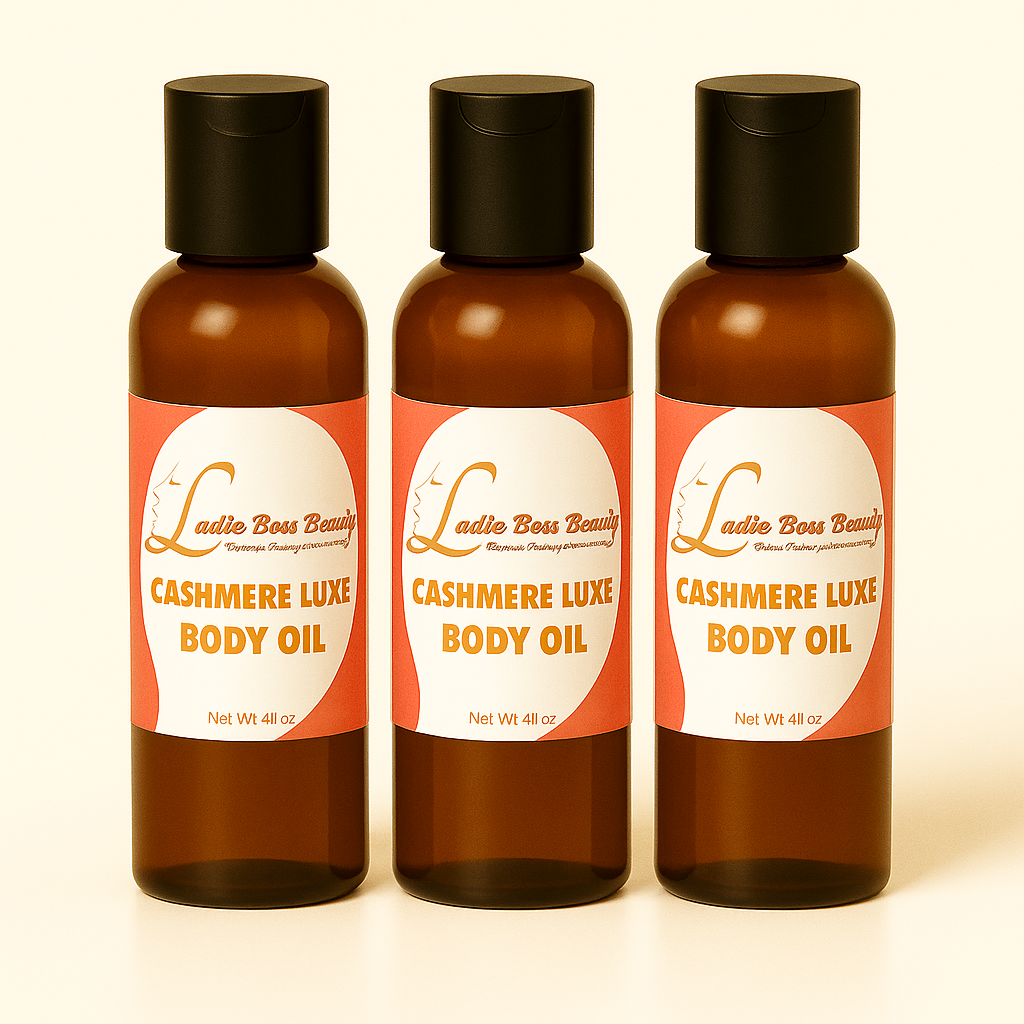 ✨ Cashmere Luxe Body Oil – Bergamot, Jasmine & Cashmere Musk(4oz)