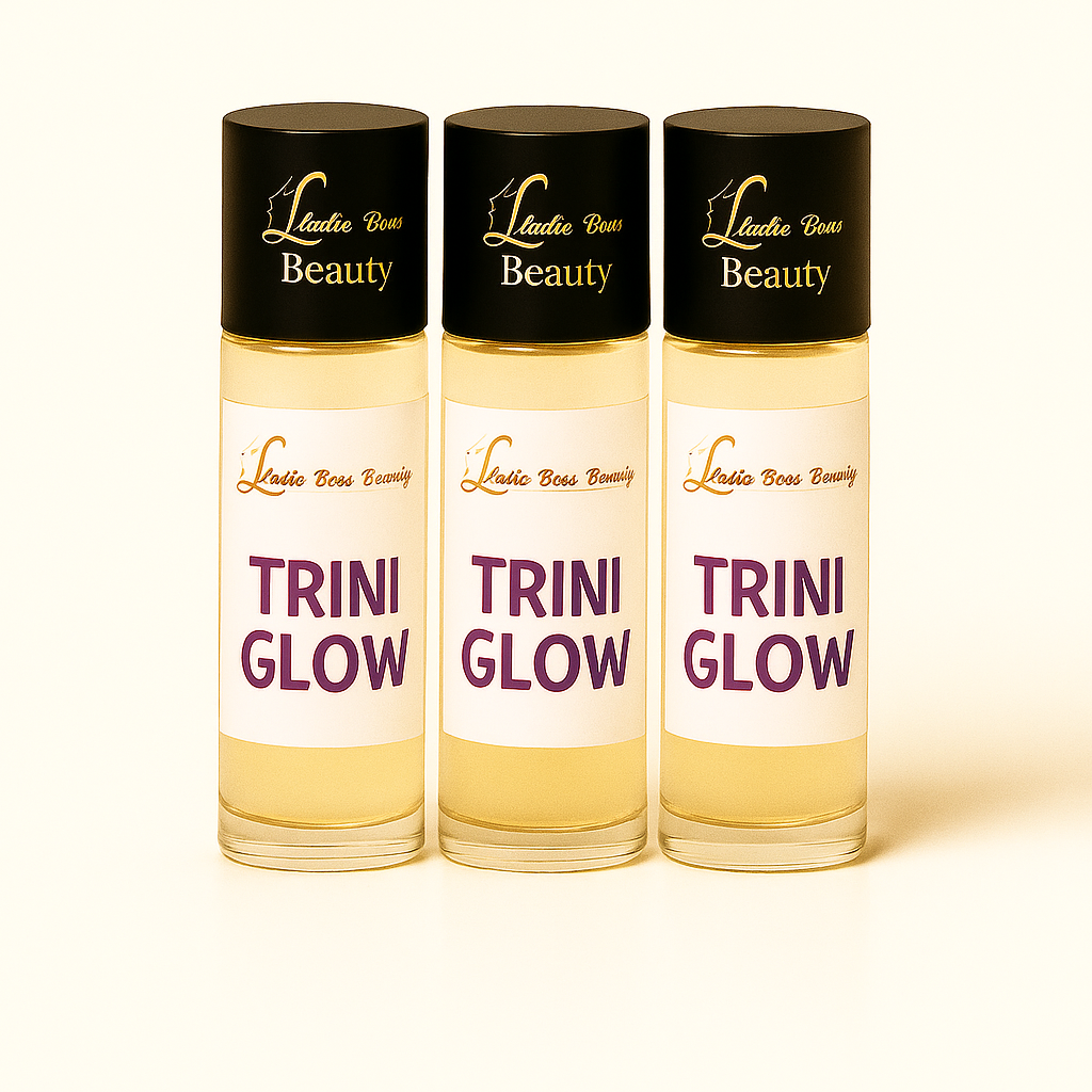 Trini Glow Perfume Oil – Tropical Lychee, Coconut Cream & Apple Blossom Inspired by Trini Girl by Nicki Minaj