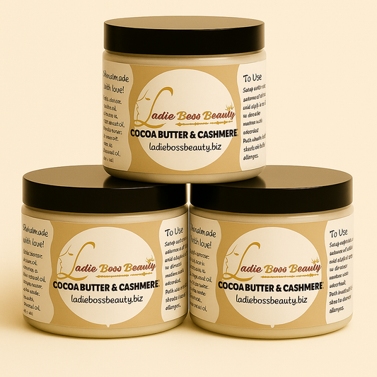 Cocoa Butter & Cashmere Whipped Body Butter – Vanilla, Sandalwood & Amber (Inspired by Cocoa Butter Cashmere)