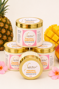 Pineapple Mango Bliss Whipped Body Butter – Tropical Fruit Glow Moisturizer