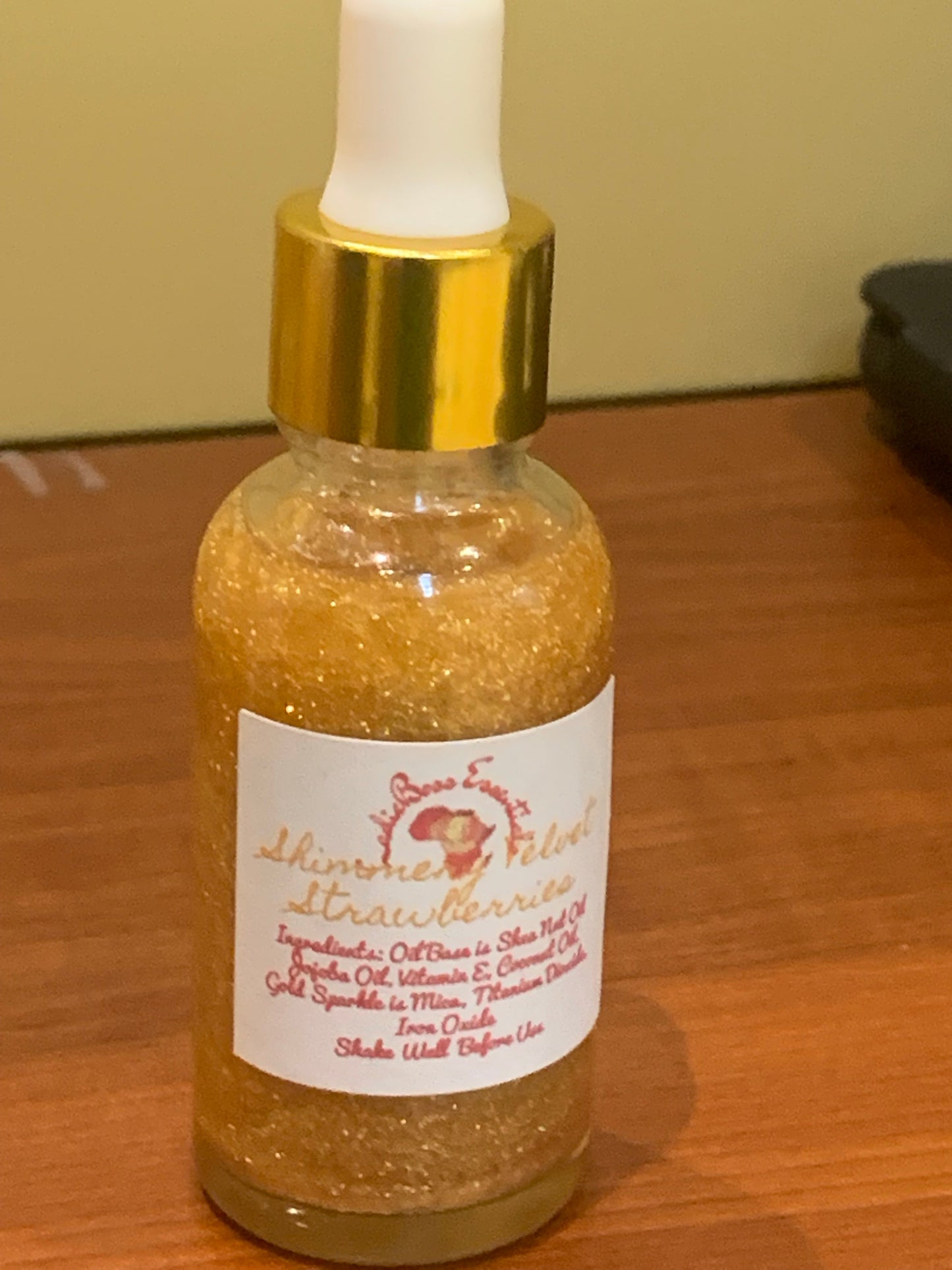 Strawberry Shimmer Body Oil